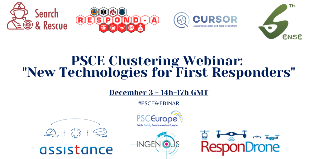 Clustering Webinar on New Technologies for First Responders
